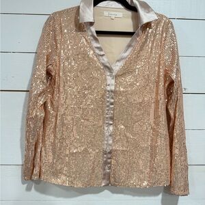 Elegant Sequin Blouse